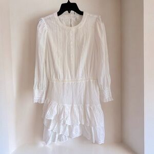 Chelsea & Violet Cream Medium Waterfall Lined Dress. BNWT